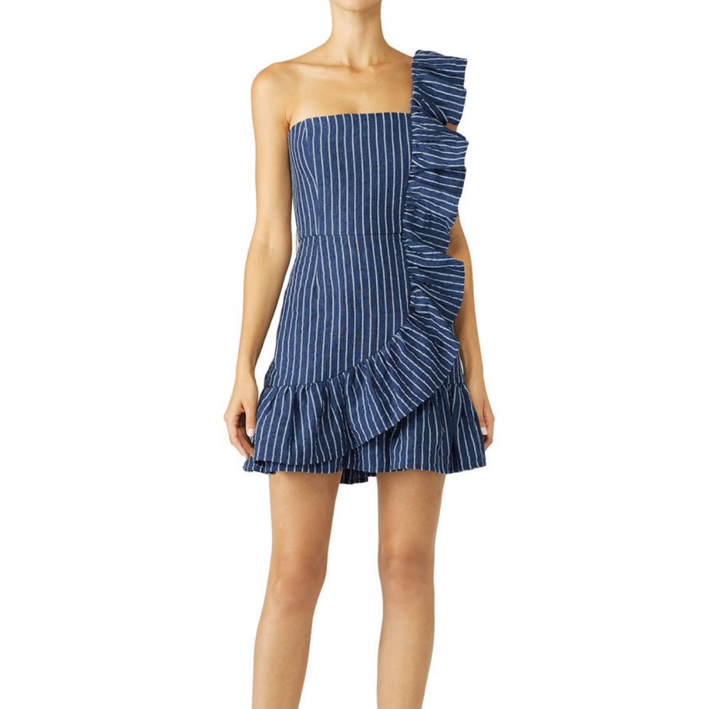 Alexis Konner Blue Stripe Dress